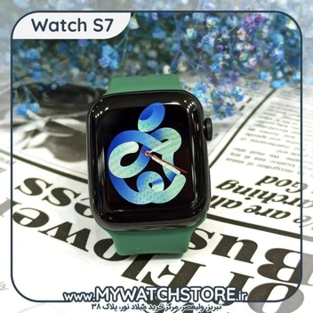 تصویر ساعت هوشمند مدل i Watch S7 (لوگو اپل) 