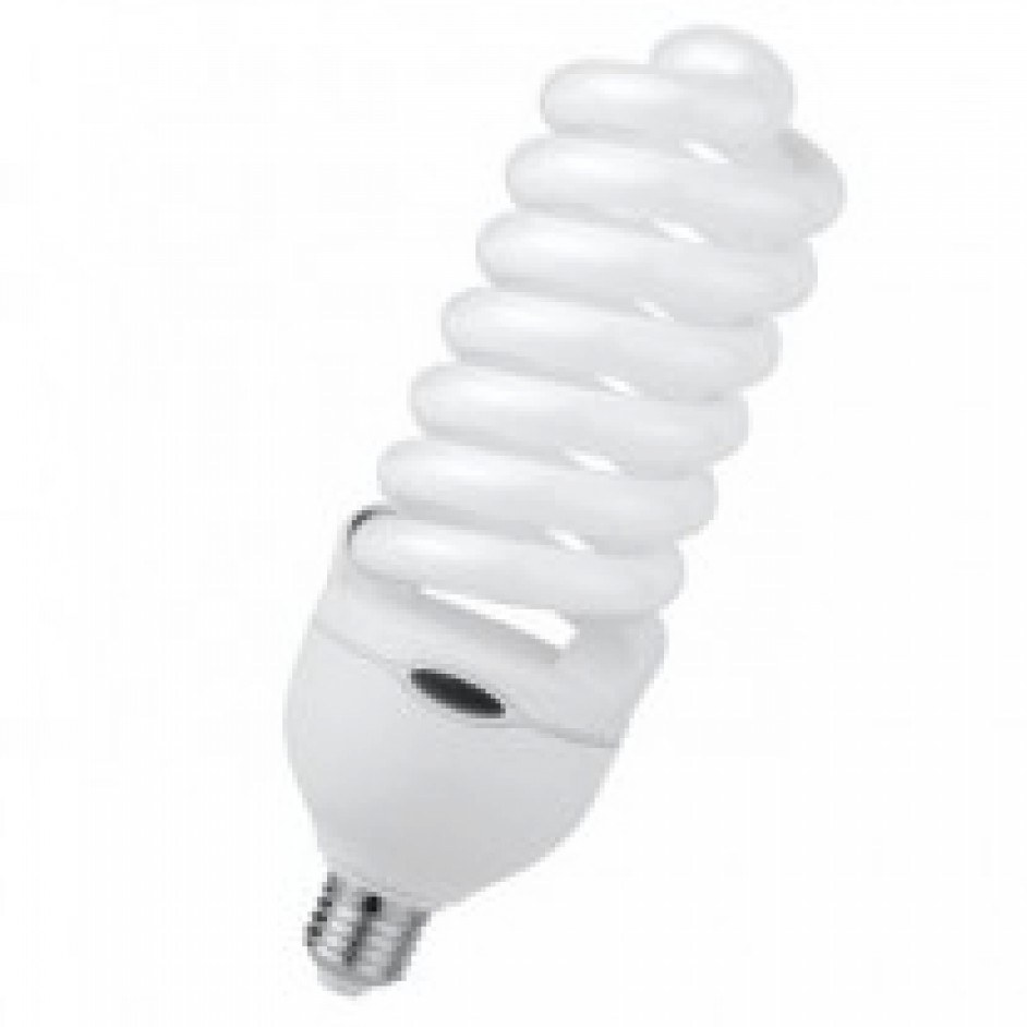 تصویر لامپ کم مصرف افق آفتابی 105 وات تمام پیچ E27 