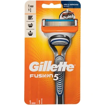 تصویر خود تراش 5 لبه به همراه یدک مدل Fusion ژیلت ا GILLETTE Fusion 5 Shaving Machine + 1 Razor Refill GILLETTE Fusion 5 Shaving Machine + 1 Razor Refill