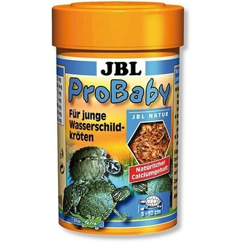 تصویر لوازم خزنده فروشگاه اوجیلال ( EVCILAL ) Jbl Probaby Turtle غذای لاک پشت بچه 100 میلی لیتر - 13 گرم - کدمحصول 126988 