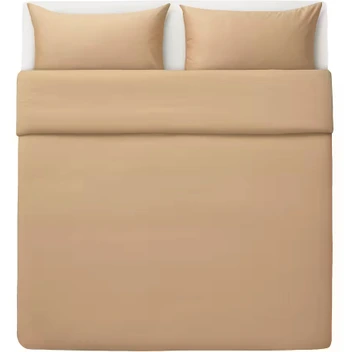 تصویر سرویس کاور روتختی دو نفره IKEA |مدل BJÖRKAL |بژ- زمان تحویل 2 تا 3 هفته کاری ا BJÖRKAL Duvet cover and 2 pillowcases, beige BJÖRKAL Duvet cover and 2 pillowcases, beige