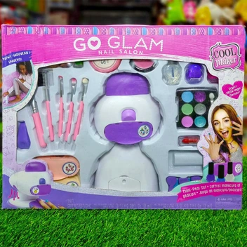 تصویر اسباب بازی استمپر ناخن و ست آرایشی به همراه لاک خشک کن GO GLAM Nail salon play set 