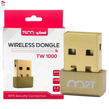 تصویر کارت شبکه تسکو TW1000 ا TSCO TW1000 wireless USB adapter TSCO TW1000 wireless USB adapter