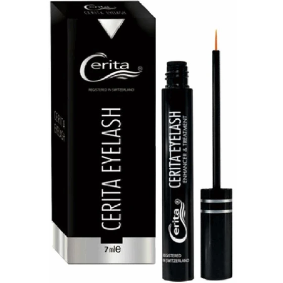 تصویر محلول تقویت کننده مژه سریتا مدل Eyelash ا eyelash enhancer cream cerita eyelash enhancer cream cerita