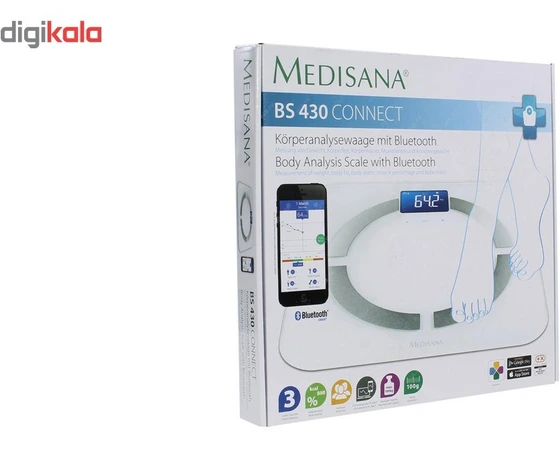 تصویر ترازو دیجیتال مدیسانا مدل BS 430 ا Medisana Digital Scale BS 430 Medisana Digital Scale BS 430
