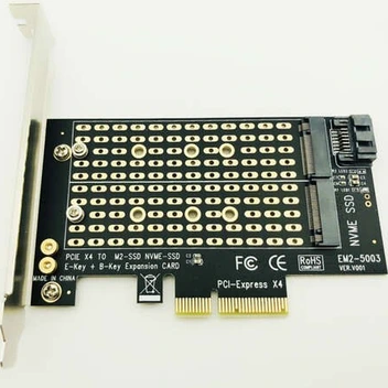 تصویر کارت تبدیل m.2 NVME به PCI-e 4x 