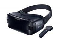 تصویر دوربین واقعیت مجازی سامسونگ Gear VR w / Controller به همراه کنترلر نسخه ایالت متحد آمریکا / توقف تولید توسط شرکت / رنگ مشکی 