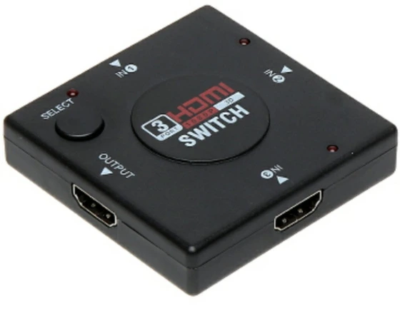 تصویر سوییچ ۱ به ۳ HDMI ۱۰۸۰p 