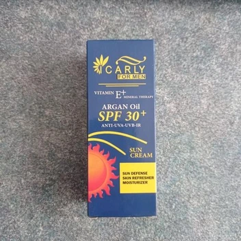 تصویر بسته 12تایی کرم ضد آفتاب SPF30 آقایان آی کارلی حاوی روغن آرگان 