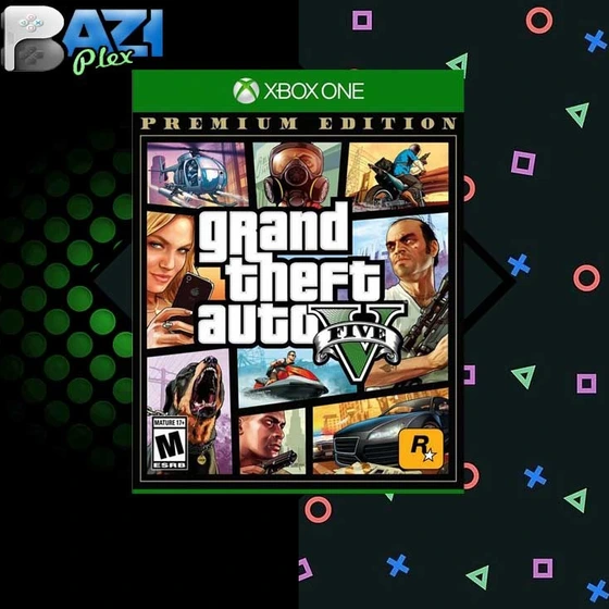 تصویر Xbox one Grand Theft Auto V (GTA V) 
