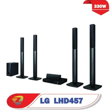 تصویر سینما خانگی ال جی 330 وات مدل LG HOME THEATRE SYSTEM 330W LHD457 ا LG HOME THEATRE SYSTEM 330W LHD457 LG HOME THEATRE SYSTEM 330W LHD457