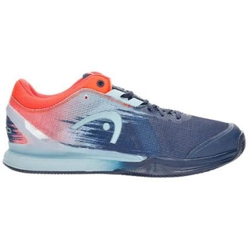 تصویر کفش تنیس هد سری sprint pro 3.0 مدل clay رنگ آبی نارنجی 