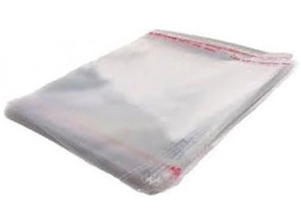 تصویر سلفون سی دی شفاف و لبه چسب دار بسته 100 عددی 