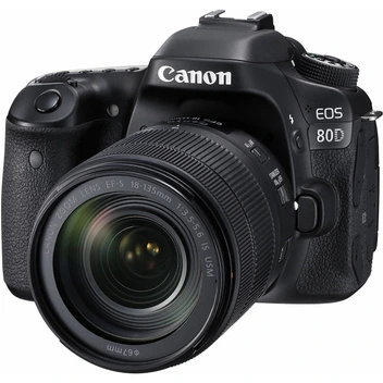 تصویر دوربین دیجیتال کانن مدل EOS 80D با لنز 135-18 میلی متر IS USM ا EOS 80D EF S 18135mm f3556 IS US EOS 80D EF S 18135mm f3556 IS US