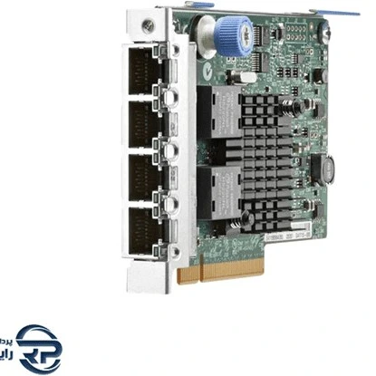 تصویر کارت شبکه سرور اچ پی HPE Ethernet 1Gb 4-port 366FLR Adapter 