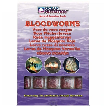 تصویر کرم خونی منجمد ا Ocean Nutrition Bloodworms Ocean Nutrition Bloodworms