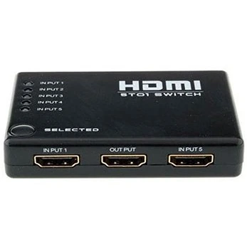 تصویر سوئیچ سلکسون سوئیچ سلکتور پلاستیکی 3*1 HDMI ا Celexon Selector Switch 3*1 HDMI Celexon Selector Switch 3*1 HDMI