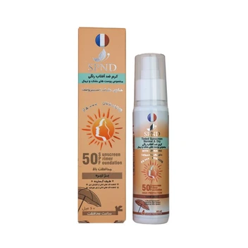 تصویر کرم ضد آفتاب SPF50 پوست خشک و نرمال SPND 