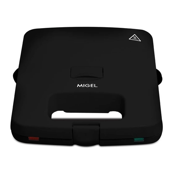 تصویر ساندویچ ساز میگل مدل GSM 400 ا Migel GSM400 SandwichMaker Migel GSM400 SandwichMaker