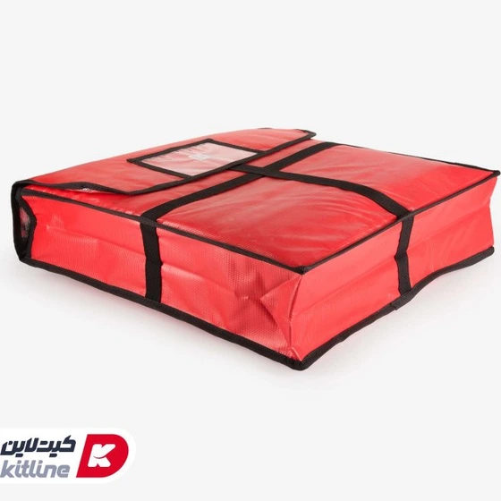 تصویر کیف حمل غذای ۴۳×۴۵ سانتی قرمز 