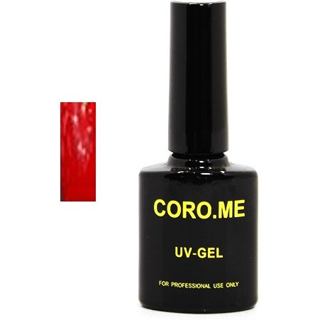 تصویر لاک ژل قرمز یاقوتی کرومی کد ۴۶ ا COROME nail polish gel COROME nail polish gel