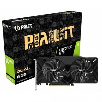 تصویر کارت گرافیک پالیت GTX 1660 Ti Dual 6G ا Palit GeForce GTX 1660 Ti Dual 6G Graphics Card Palit GeForce GTX 1660 Ti Dual 6G Graphics Card