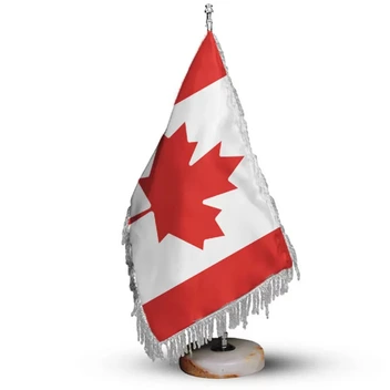 تصویر پرچم تشریفات و رومیزی کشور کانادا کد P1113 