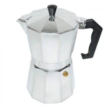 تصویر قهوه جوش و اسپرسو ساز دستی مدل 6 Cup ا stainless steel coffe maker 6cup stainless steel coffe maker 6cup
