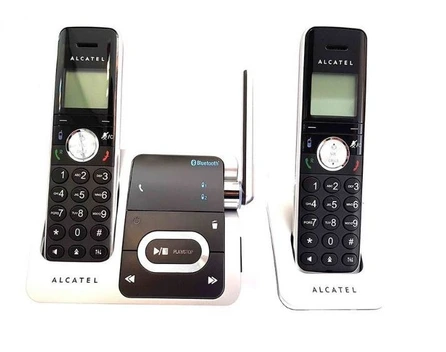 تصویر تلفن بی سیم آلکاتل مدل  XP1050 DUO ا Alcatel XP1050 DUO Wireless Phone Alcatel XP1050 DUO Wireless Phone