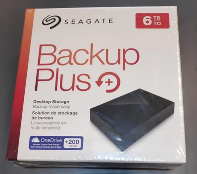 تصویر هارد اکسترنال Seagate Backup Plus 6TB 