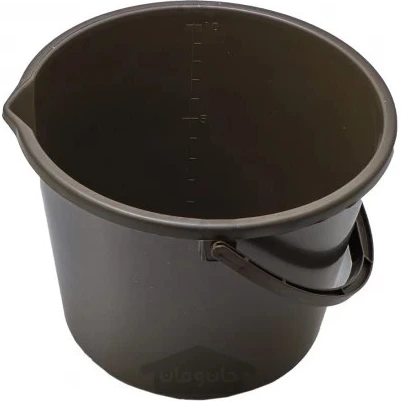 تصویر سطل ۱۰ لیتری رنگ قهوه ای (ساخت ژاپن) 