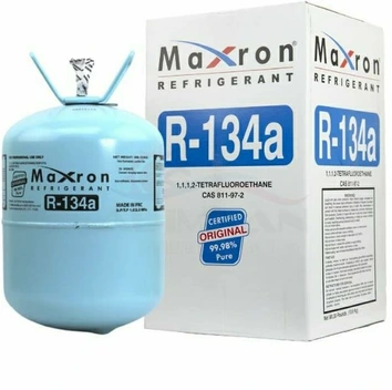 تصویر مبرد R134a مارك مكسرون ا maxron R134a refrigerant gas maxron R134a refrigerant gas