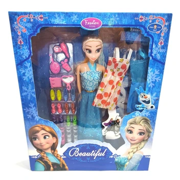 تصویر ست عروسک فروزن السا همراه با وسایل Disney Frozen Elsa_اسباب بازی 