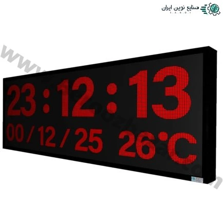 تصویر ساعت و تقویم دیجیتال دیواری مدل MCDT-58170 سایز ۵۸ در ۱۷۰ سانتیمتر 