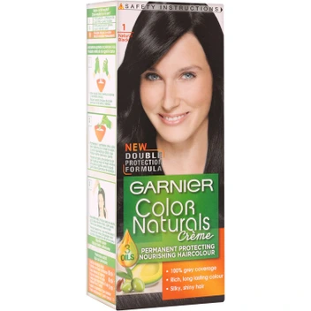 تصویر کیت رنگ مو گارنیه مدل Color Naturals شماره 1.0 - مشکی ا Garnier Color Naturals Hair Cream Color Kit No.1.0 Garnier Color Naturals Hair Cream Color Kit No.1.0