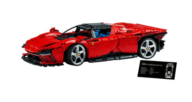 تصویر لگو تکنیک فراری دیتونا  42143 Ferrari Daytona SP3 