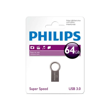 تصویر فلش مموری USB 3.0 فیلیپس مدل Circle ظرفیت 64 گیگابایت ا Philips Circle 64GB USB 3.0 Flash Memory Philips Circle 64GB USB 3.0 Flash Memory