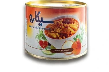 تصویر کنسرو خورشت قیمه سیکارو مقدار 450 گرم ا Sicaro Ghaimeh Stew Canned 450 gr Sicaro Ghaimeh Stew Canned 450 gr