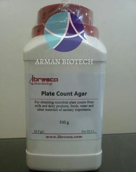 تصویر محیط کشت پودری PCA یا پلیت کانت آگار (Plate Count Agar) محصول ایبرسکو 