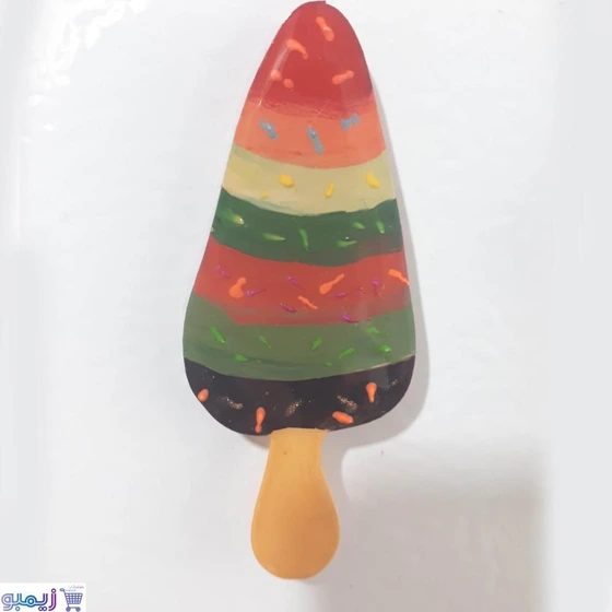 تصویر مگنت رویخچالی بستنی میوه‌ای 