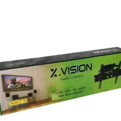تصویر پایه دیواری تلویزیون بازویی مدل ZB55 دو بازو برای تلویزیون 37 تا 60 اینچ ا x vision x vision