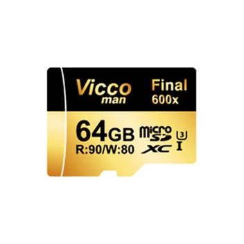 تصویر Vicco Man MicroSDXC 64GB Final 600X Plus U3 ا Vicco Man MicroSDXC 64GB Final 600X Plus U3 Vicco Man MicroSDXC 64GB Final 600X Plus U3