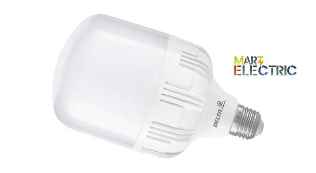 تصویر لامپ 40 وات دلتا مدل اطلس | سفید (مهتابی) E27 | ال ای دی 
