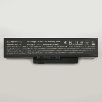تصویر باتری لپ تاپ فوجیتسو Battery Laptop Fujitsu Siemens 5535-6Cell 