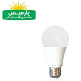 تصویر لامپ 9 وات مهتابی پارمیس ا led lamp bulb 9W parmis led lamp bulb 9W parmis