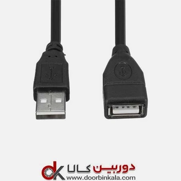 تصویر کابل افزایش طول 3 متر | USB extension cable 