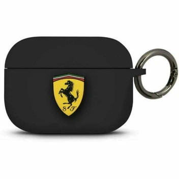 تصویر کاور سیلیکونی ایرپاد3 مدل Ferrari Scuderia Silicone Case with Ring 