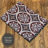 تصویر زیر سفره سنتی یزدی طرح آفتابگردان ا Sunflower design Yazdi tablecloth Sunflower design Yazdi tablecloth