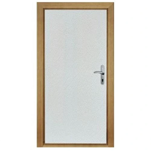 تصویر درب ضد آب حمام ای بی اس سفید چرم کد 1190 