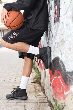 تصویر کفش بسکتبال مردانه طرح جدید برند Jump رنگ مشکی کد ty121286869 ا 26626 Erkek Spor Ayakkabı 26626 Erkek Spor Ayakkabı